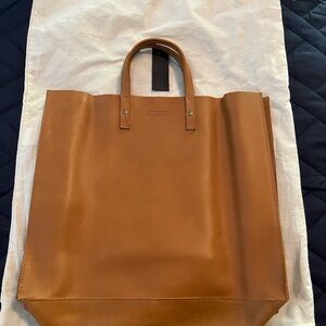 Parker Clay Merkato Shopper  Leather Tote Bag NWT